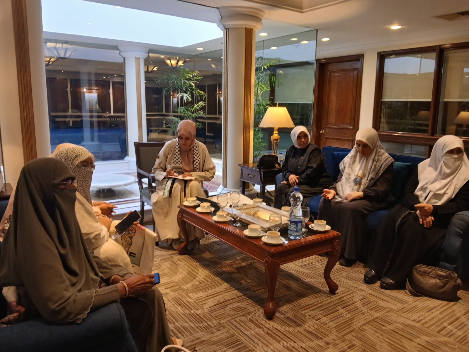 Uluslararası Kudüs ve Filistin’e Destek Kadın Birliği Heyetinden Lahor’da Koordinasyon Toplantısı